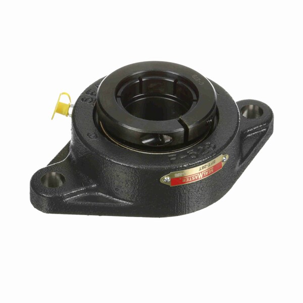 Mounted Cast Iron Two Bolt Flange Ball Bearing, SFT-28T